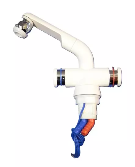 Comet sekoitushana Barwig Compact valkoinen / kromi - Hanat Comet - 25111 - 1