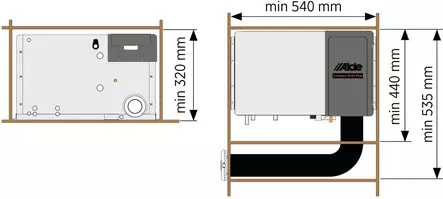 Alde 3030 Plus lämmitin, 3kW sähkölämmitys - Alde lämmittimet ja tarvikkeet - 23126 - 2